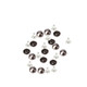 Plastic Domed Head Punk Studs with Base Pin - (Pack of 100)